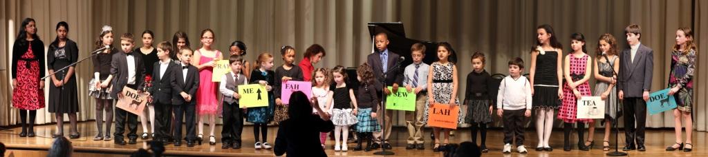 JFMS Students after the Recital at Carnegie Hall, NY 3.28.2010